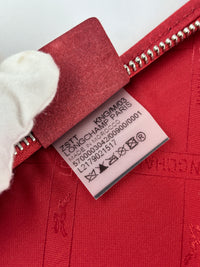 Leather Laptop Sleeve Red