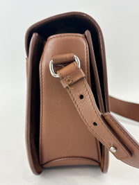 Artemis G. Canter Calfskin Crossbody Bag Cognac