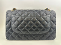 Classic Jumbo Black Caviar GHW