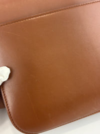 Artemis G. Canter Calfskin Crossbody Bag Cognac