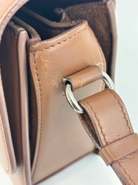 Artemis G. Canter Calfskin Crossbody Bag Cognac