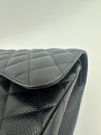 Classic Jumbo Black Caviar GHW