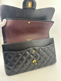 Classic Jumbo Black Caviar GHW