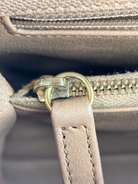 A92991 Coco Handle Medium 29cm in Brown Caviar with Lizard Handle GHW