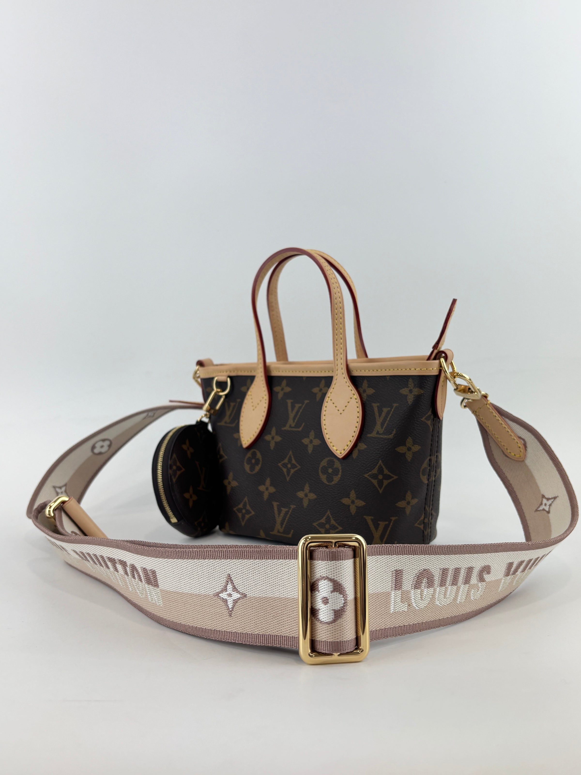 Neverfull BB Monogram Canvas GHW (RFID)