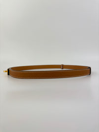 Kelly 18 Belt in Gold Epsom (Adjustable)