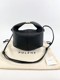 Beri Crossbody Bag Black Grained Calfskin