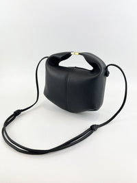 Beri Crossbody Bag Black Grained Calfskin