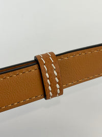 Kelly 18 Belt in Gold Epsom (Adjustable)