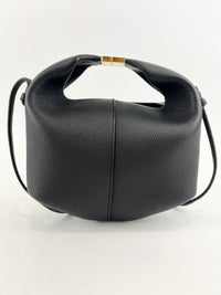 Beri Crossbody Bag Black Grained Calfskin