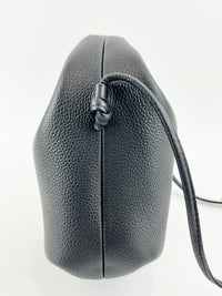 Beri Crossbody Bag Black Grained Calfskin