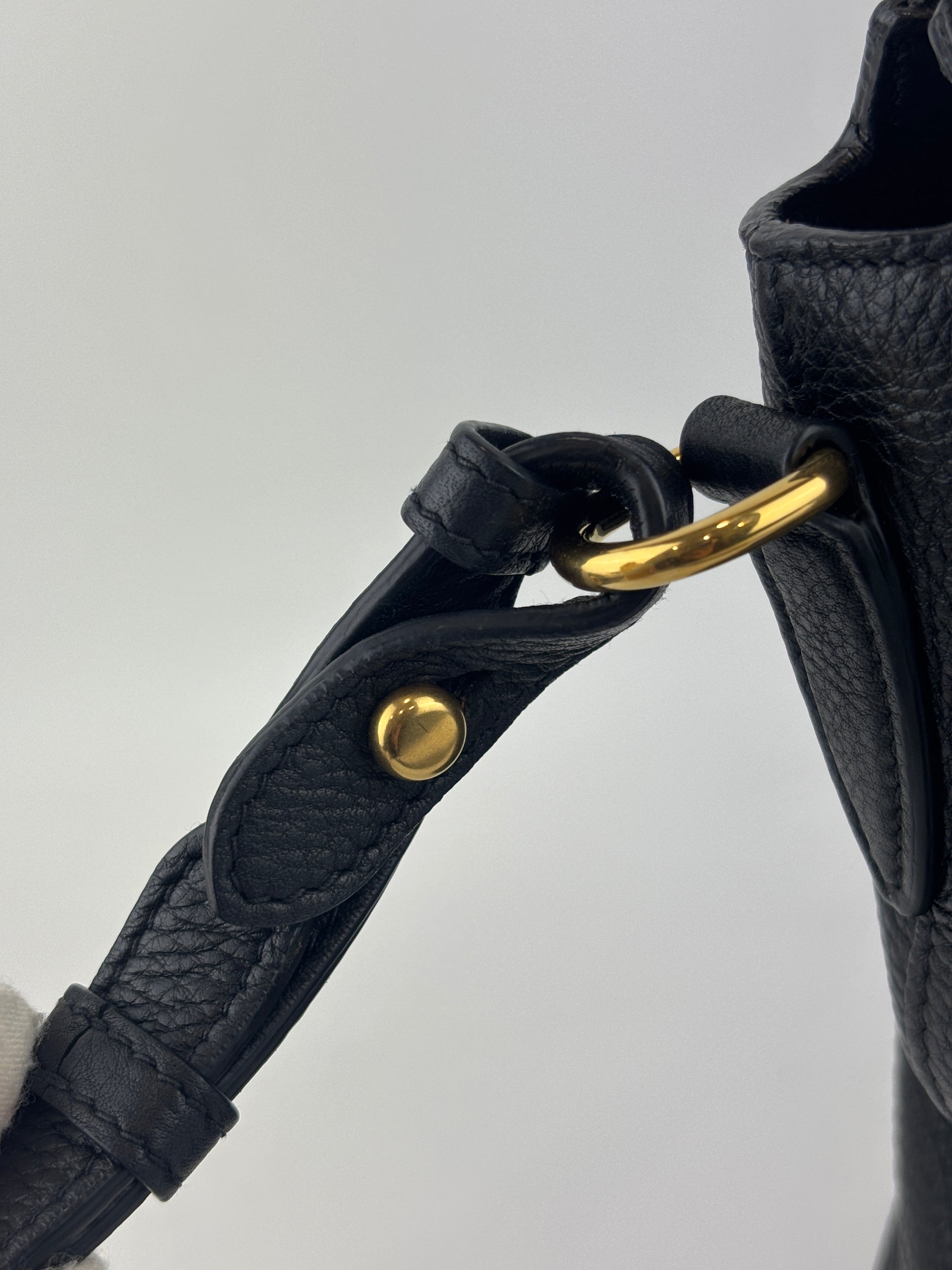 1BA063 Vitello Phenix Nero - Glampot