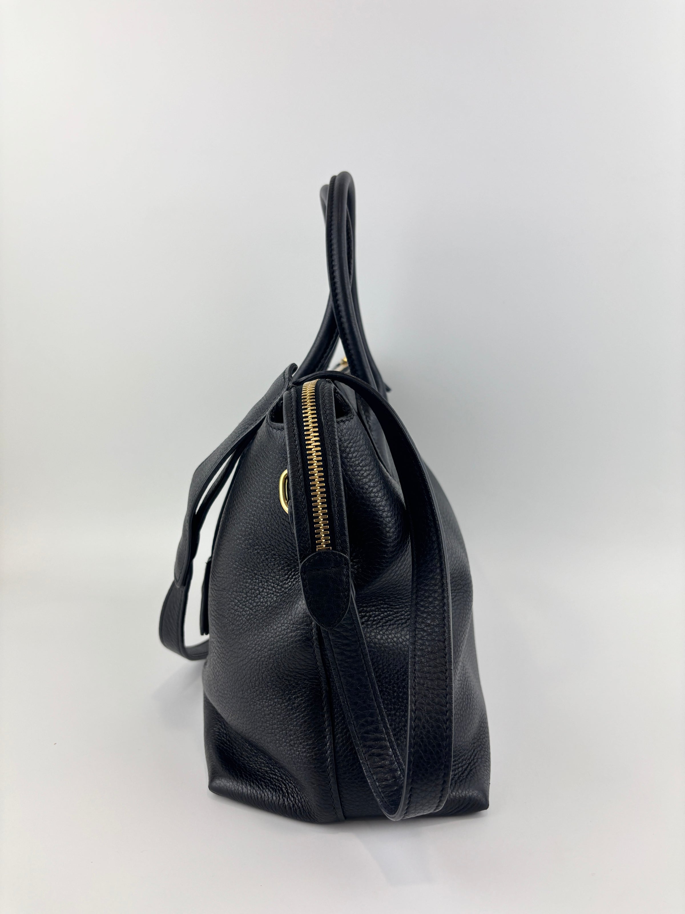 1BA063 Vitello Phenix Nero - Glampot