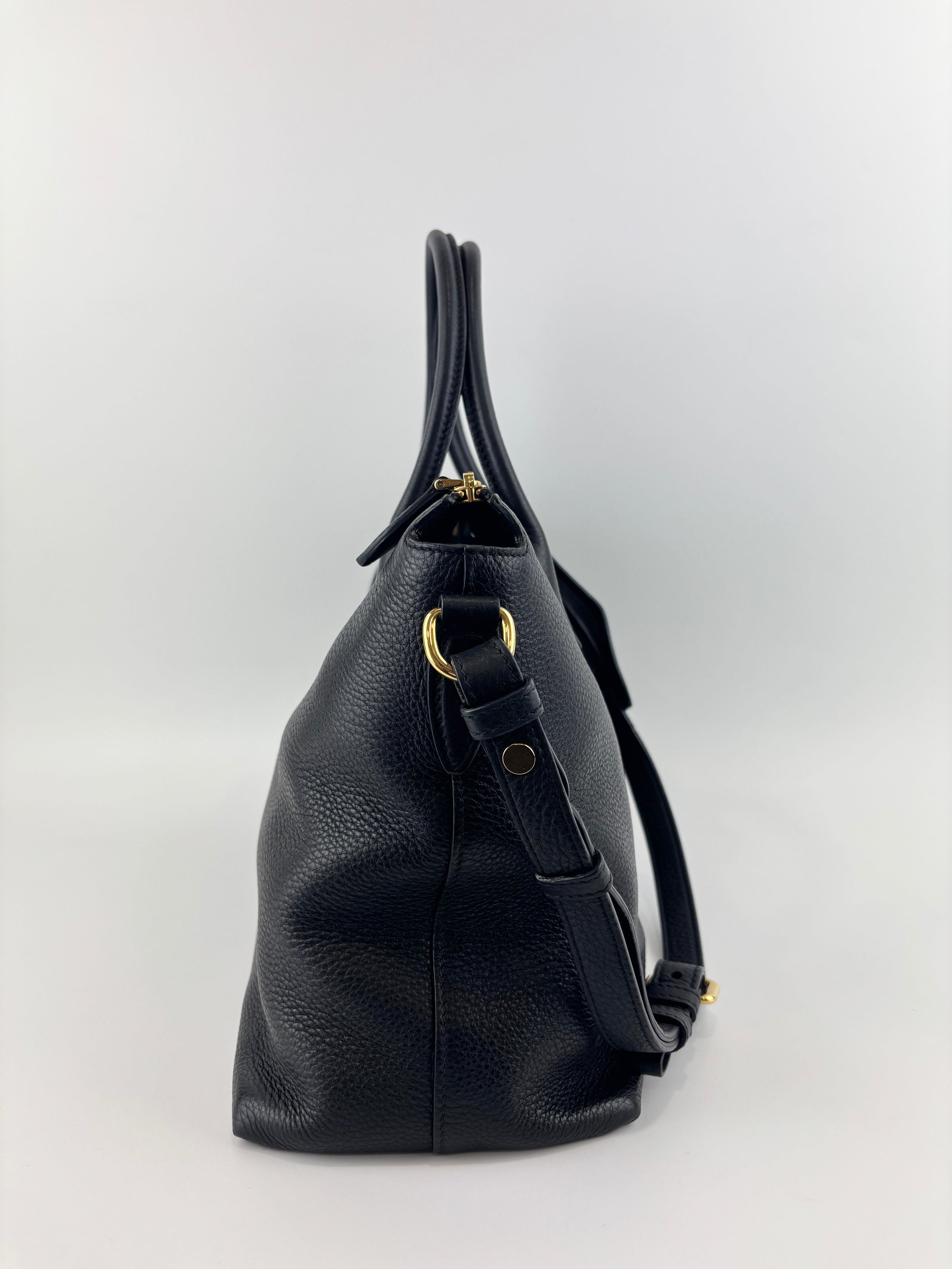 1BA063 Vitello Phenix Nero - Glampot