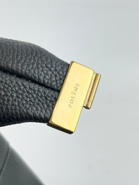 Beri Crossbody Bag Black Grained Calfskin