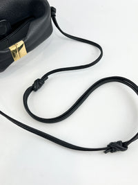 Beri Crossbody Bag Black Grained Calfskin