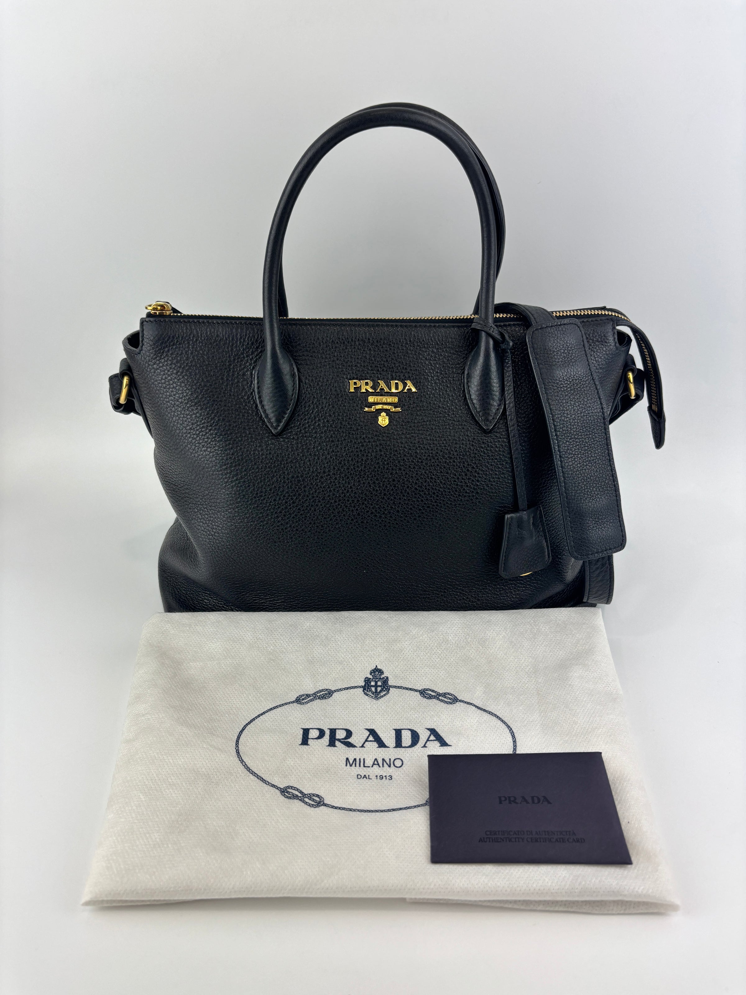 1BA063 Vitello Phenix Nero - Glampot