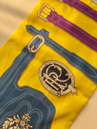 Maxi Twilly 220cm in Multicolour Yellow / Blue