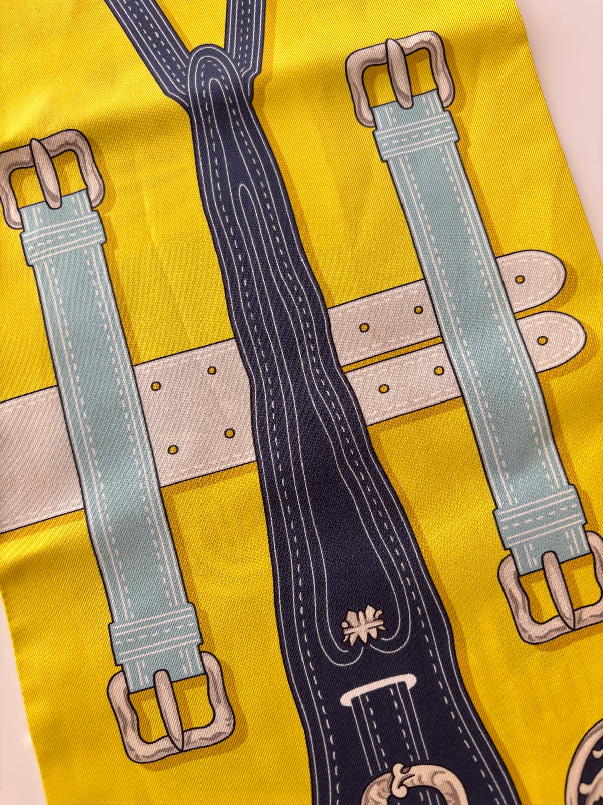 Maxi Twilly 220cm in Multicolour Yellow / Blue