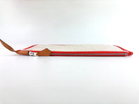 Herbag 31 Orange Mecano Berlin Coated Canvas Fauve Vache Hunter Leather & Ecru Toile H Canvas PHW - Glampot
