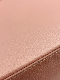 Capucines BB Metallic Taurillon Pearly Pink RGHW