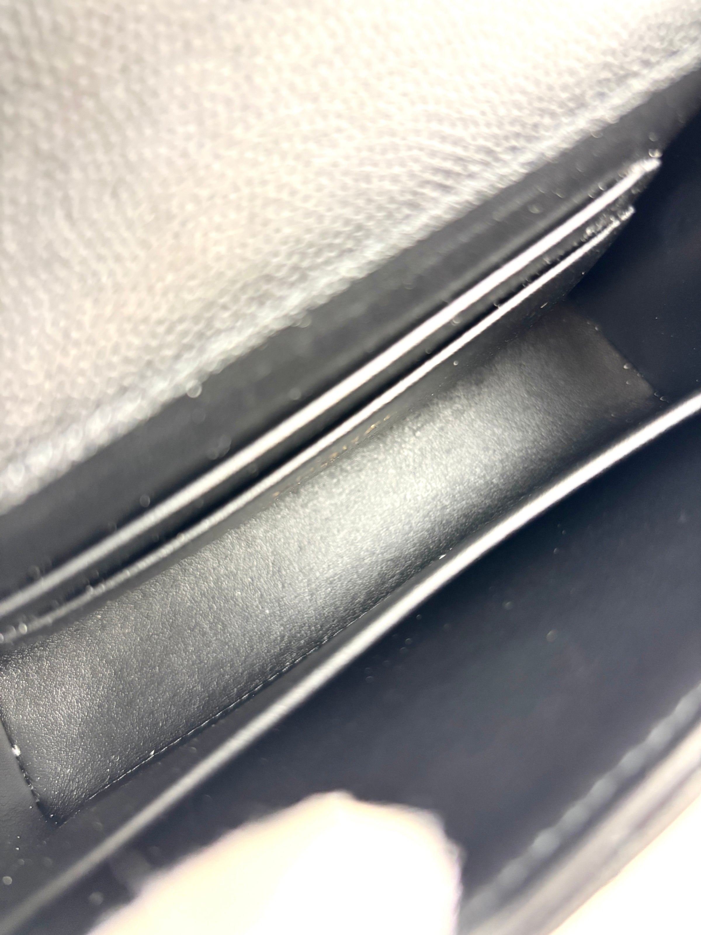 AP4244 Micro Coco Handle in Black Caviar LGHW - Glampot