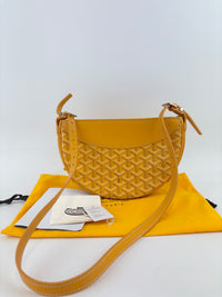 Hirondelle Crescent Crossbody Yellow SHW