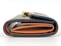 Small Flap Wallet Triomphe inTriomphe Canvas - Glampot