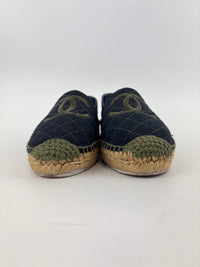 Fabric Biarritz CC Espadrilles Blue / Green Size 38