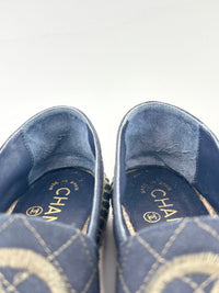 Fabric Biarritz CC Espadrilles Blue / Green Size 38