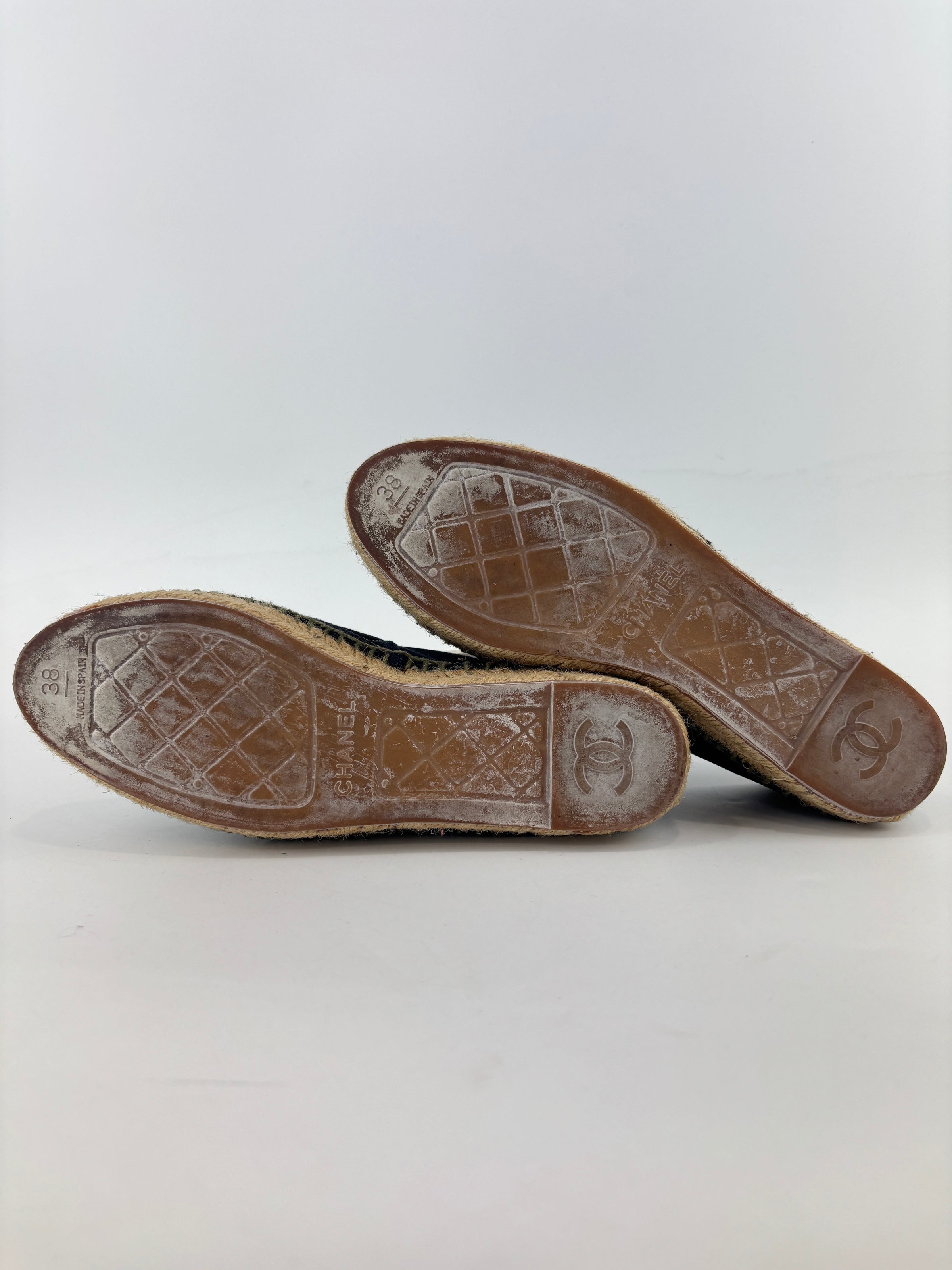 Fabric Biarritz CC Espadrilles Blue / Green Size 38