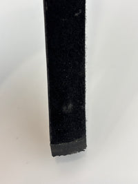 Black Suede Peep Toe Platform Pumps Size 37