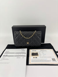 Wallet on Chain in Black Caviar GHW