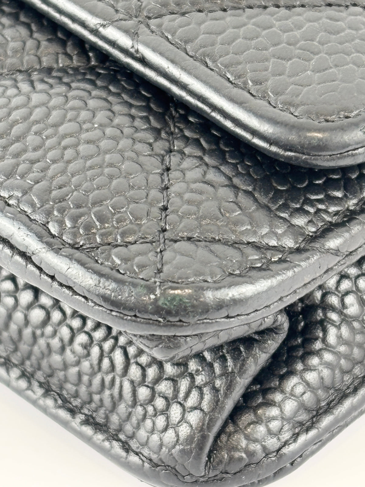 Wallet on Chain in Black Caviar GHW