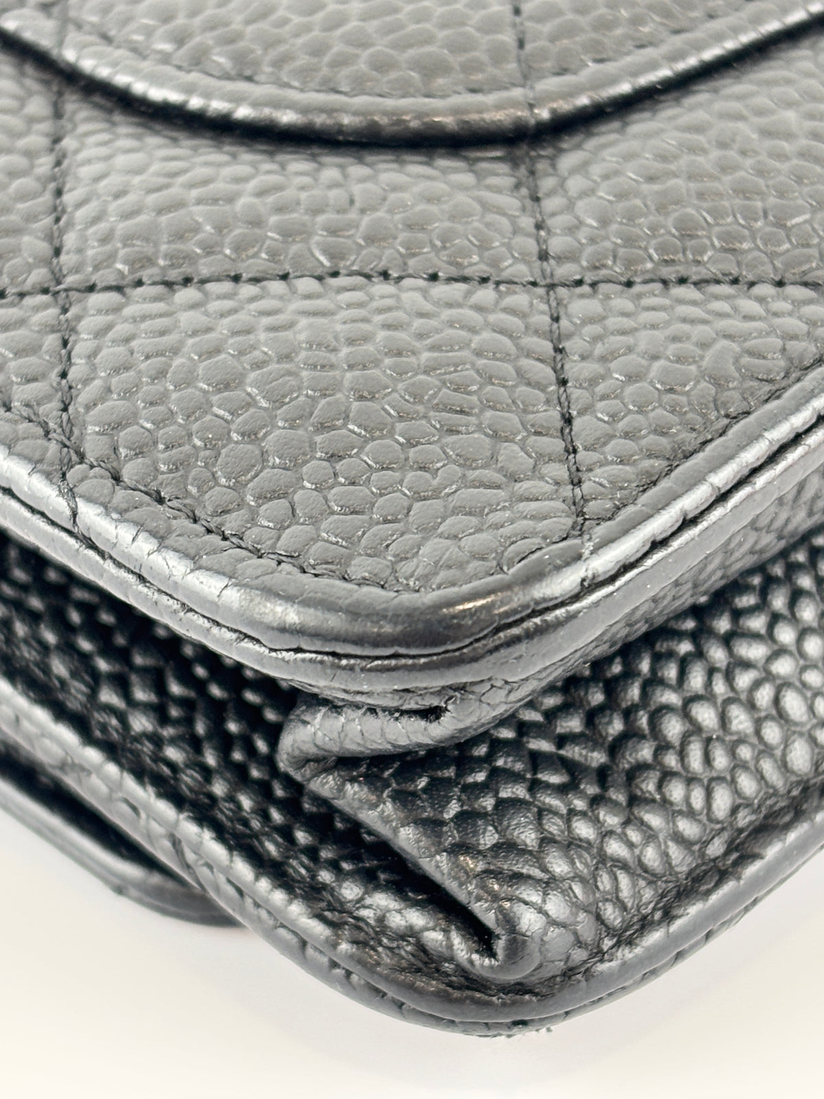 Wallet on Chain in Black Caviar GHW