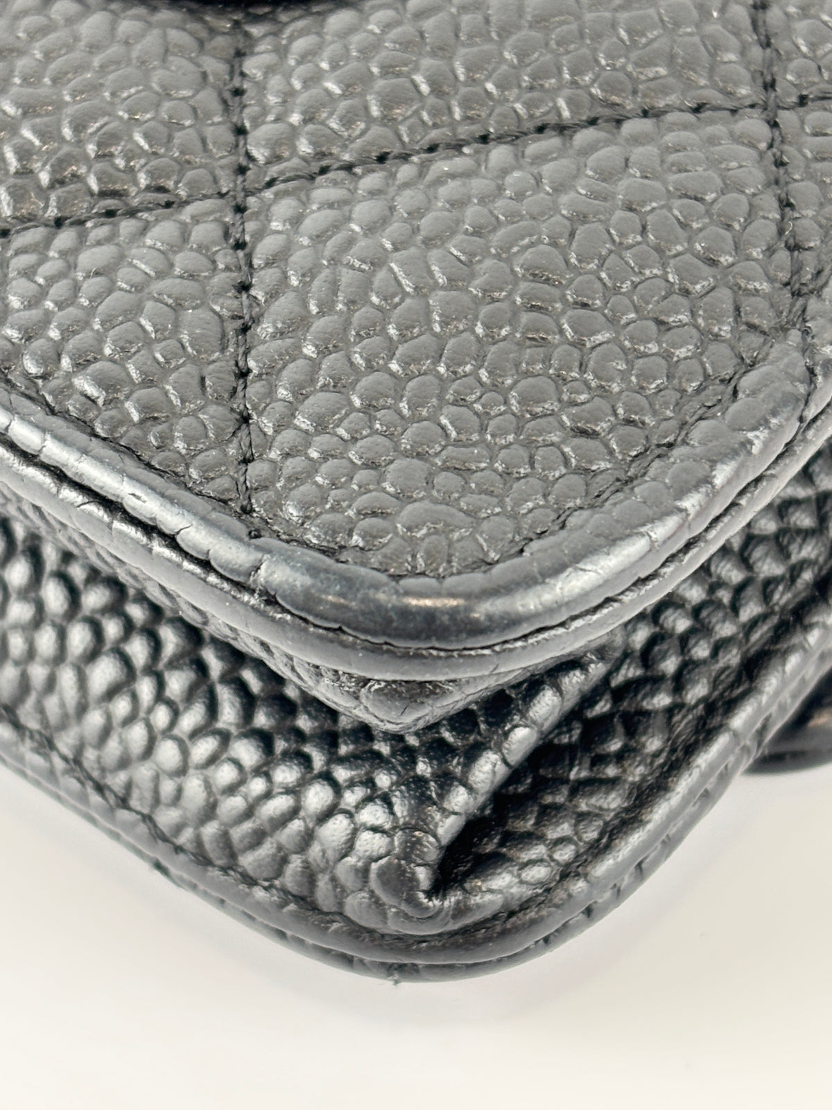 Wallet on Chain in Black Caviar GHW