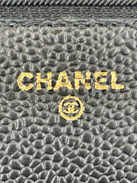 Wallet on Chain in Black Caviar GHW