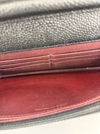 Wallet on Chain in Black Caviar GHW