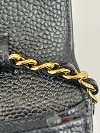Wallet on Chain in Black Caviar GHW