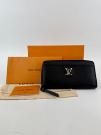 M62622 Lockme Zippy Wallet Black