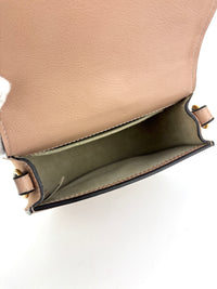 Small Nile Bracelet Bag in Pink Leather / Suede
