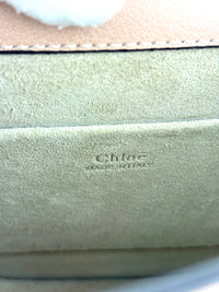 Small Nile Bracelet Bag in Pink Leather / Suede
