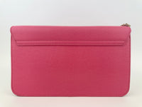 Metropolis Pink Leather Shoulder Bag