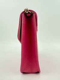 Metropolis Pink Leather Shoulder Bag