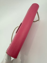 Metropolis Pink Leather Shoulder Bag