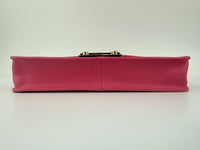 Metropolis Pink Leather Shoulder Bag