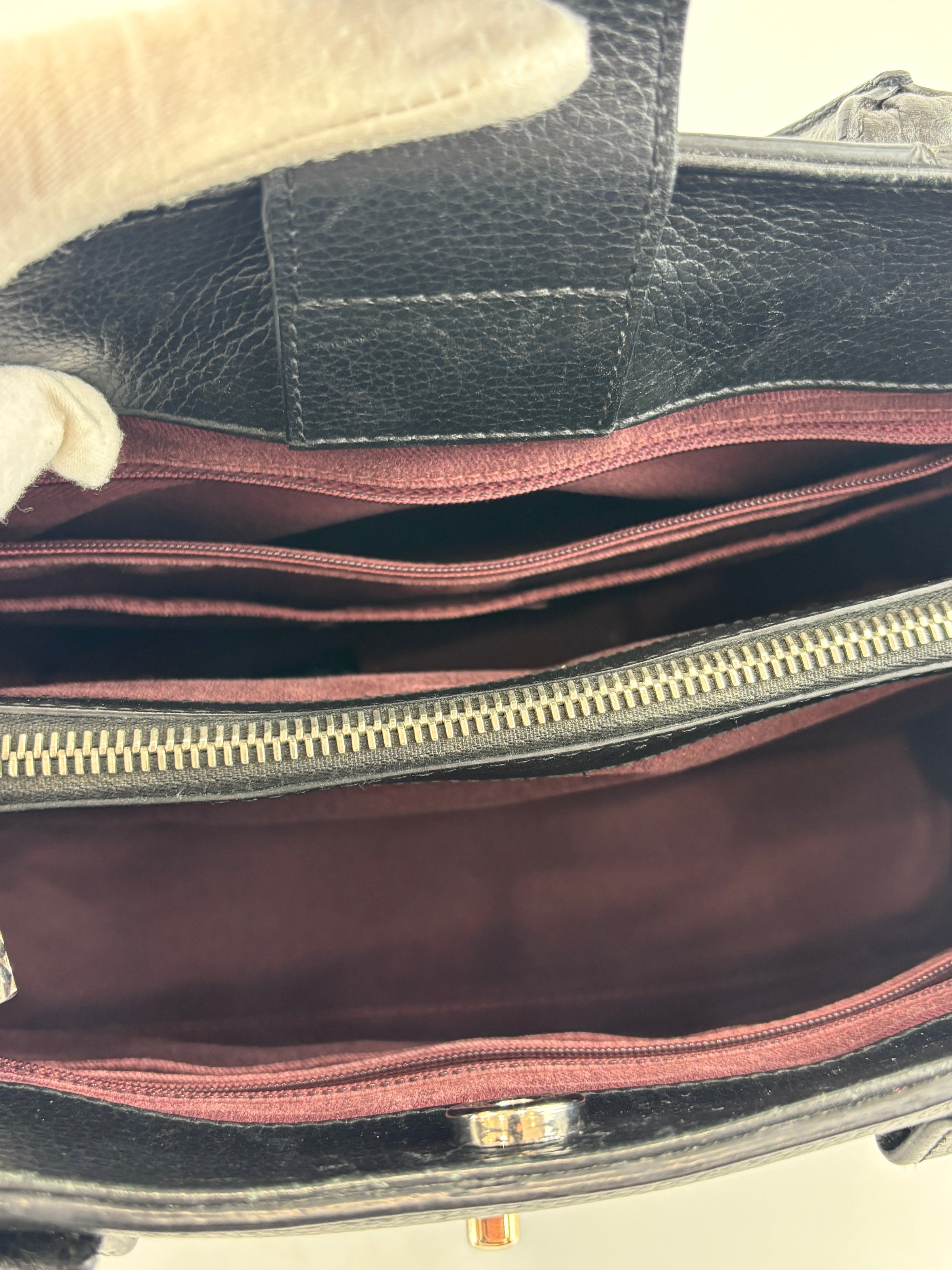 Small Neo Executive Tote Black GHW