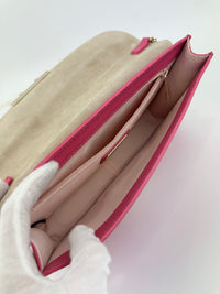 Metropolis Pink Leather Shoulder Bag