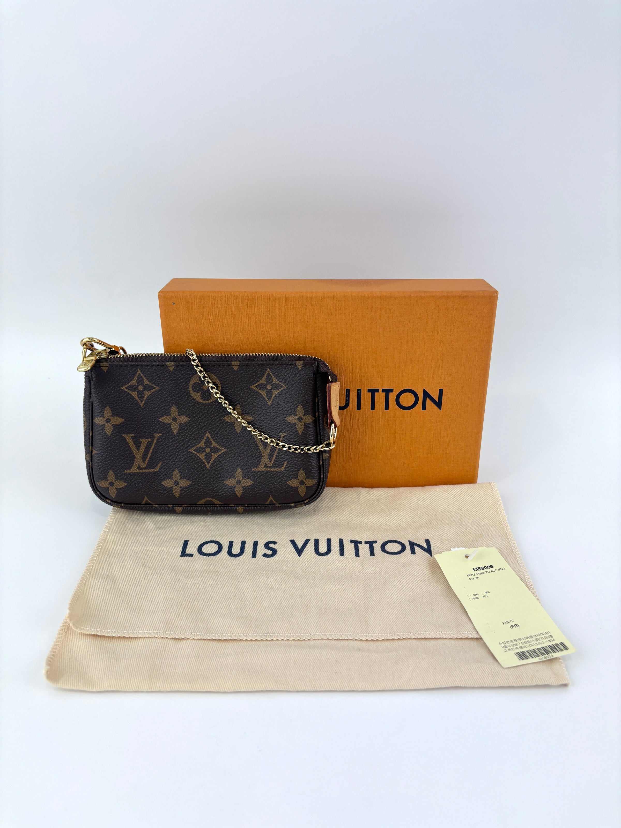 M58009 Mini Pochette Accessoires Monogram Canvas