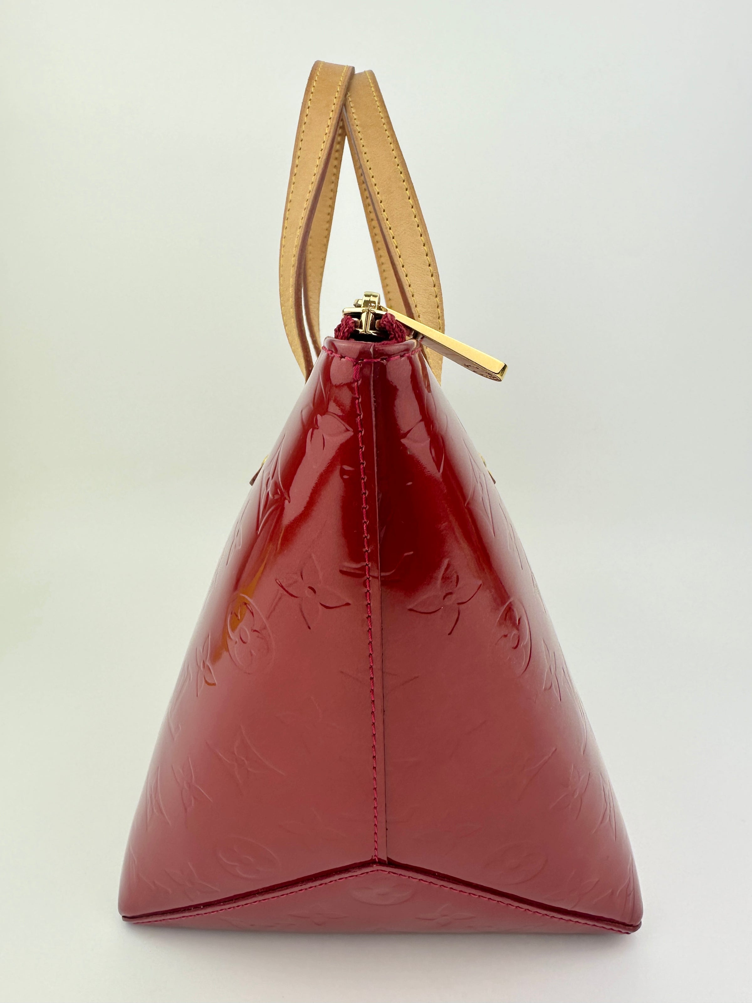Pomme D’Amour Monogram Vernis Bellevue PM Bag